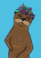 Otter «Herr Otter» Postkarte